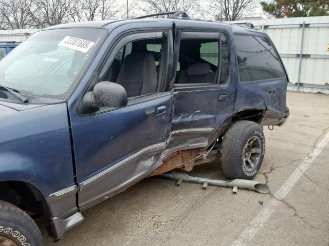 1FMZU73X0YUB80979 - 2000 FORD EXPLORER X BLUE photo 9