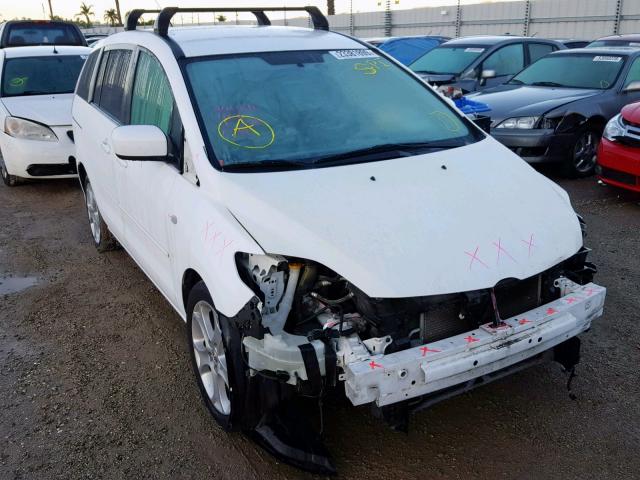 JM1CR29L290338184 - 2009 MAZDA 5 WHITE photo 1