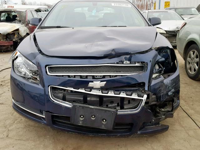 1G1ZC5E01CF255321 - 2012 CHEVROLET MALIBU 1LT ლურჯი ფოტო 9