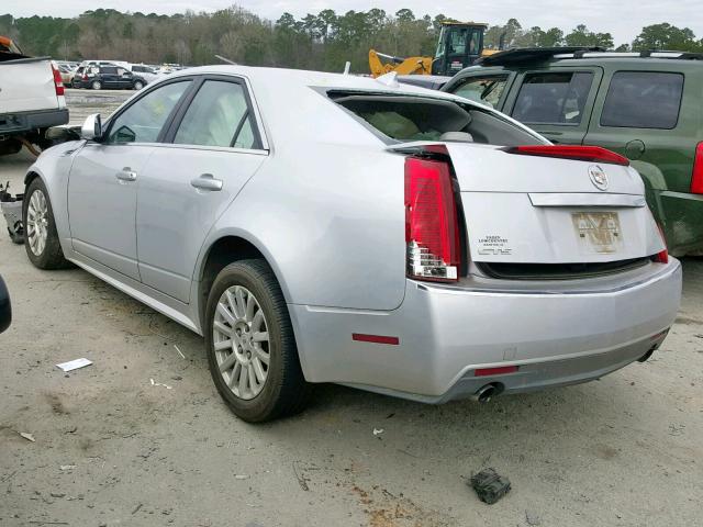 1G6DE5EG1A0130167 - 2010 CADILLAC CTS LUXURY SILVER photo 3