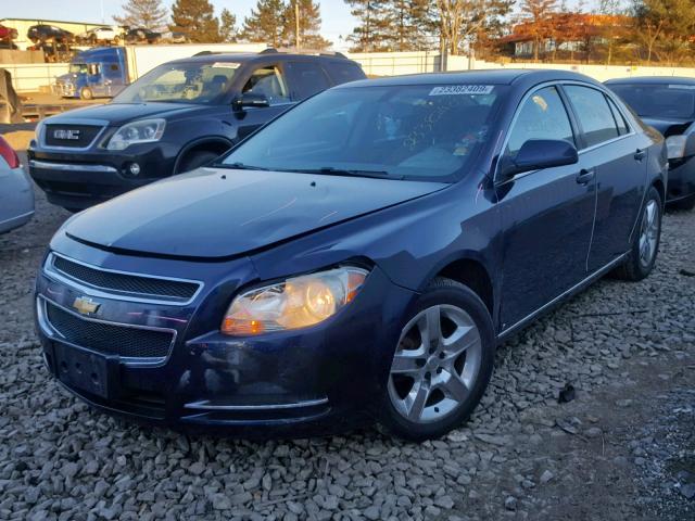 1G1ZC5EB7AF103350 - 2010 CHEVROLET MALIBU 1LT 蓝色 照片 2
