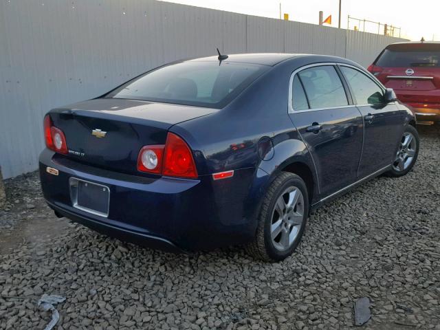 1G1ZC5EB7AF103350 - 2010 CHEVROLET MALIBU 1LT 蓝色 照片 4