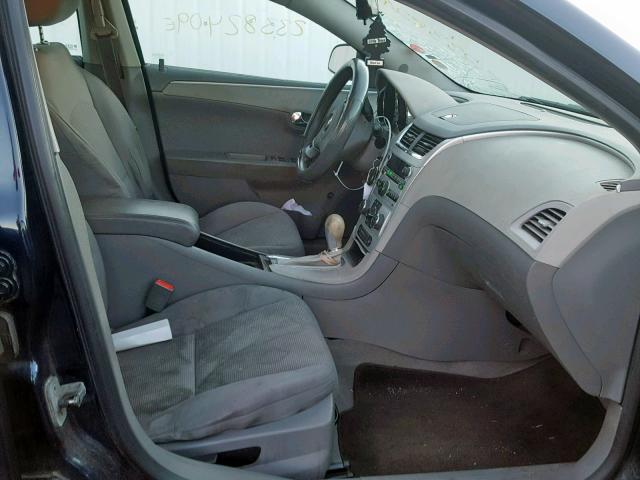 1G1ZC5EB7AF103350 - 2010 CHEVROLET MALIBU 1LT 蓝色 照片 5