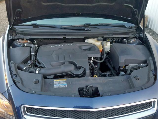 1G1ZC5EB7AF103350 - 2010 CHEVROLET MALIBU 1LT 蓝色 照片 7