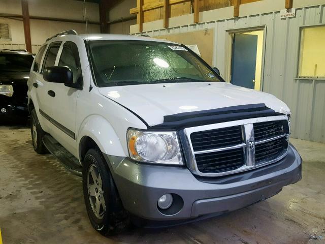 1D8HD68N68F122740 - 2008 DODGE DURANGO AD WHITE photo 1