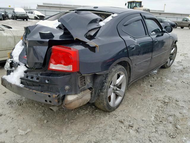 2B3CA9CVXAH280563 - 2010 DODGE CHARGER RA BLACK photo 4