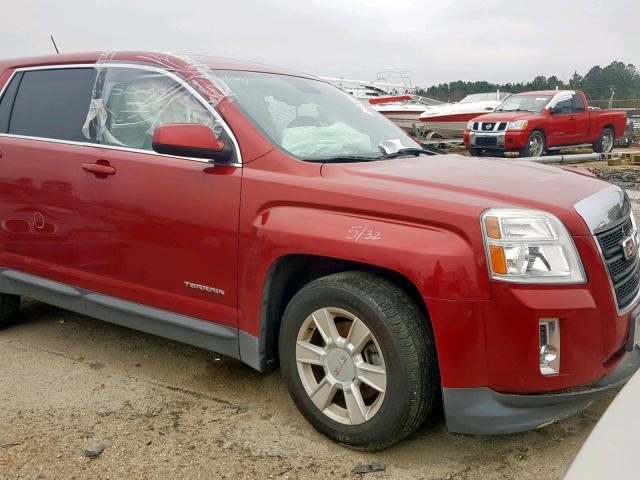 2GKALMEK4D6208431 - 2013 GMC TERRAIN SL RED photo 1