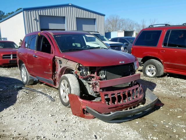 1C4NJCBA4CD526073 - 2012 JEEP COMPASS SP RED photo 1