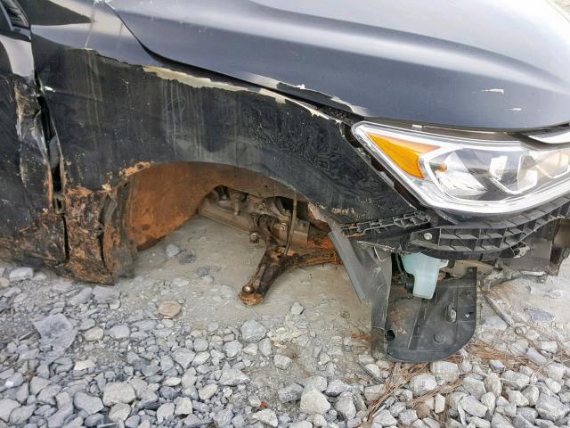 1HGCR2F34HA255130 - 2017 HONDA ACCORD LX 黑色 照片 9