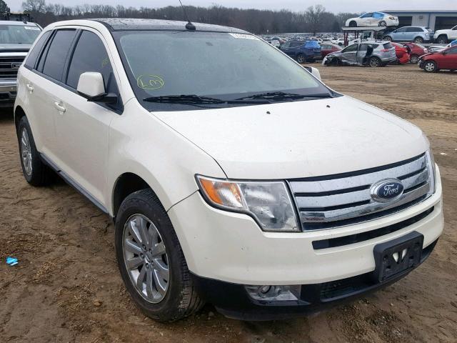 2FMDK38C18BA60581 - 2008 FORD EDGE SEL WHITE photo 1