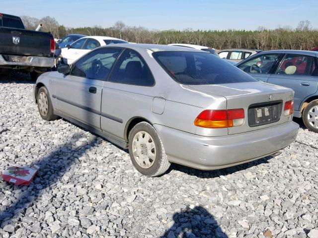 1HGEJ622XWL001315 - 1998 HONDA CIVIC DX SILVER photo 3