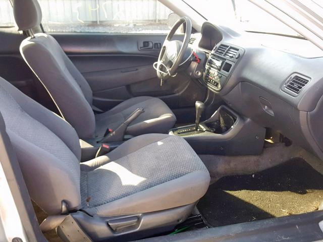 1HGEJ622XWL001315 - 1998 HONDA CIVIC DX SILVER photo 5