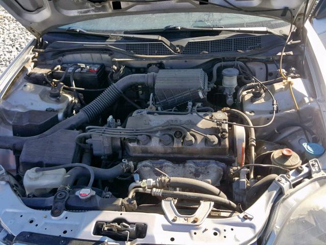 1HGEJ622XWL001315 - 1998 HONDA CIVIC DX SILVER photo 7