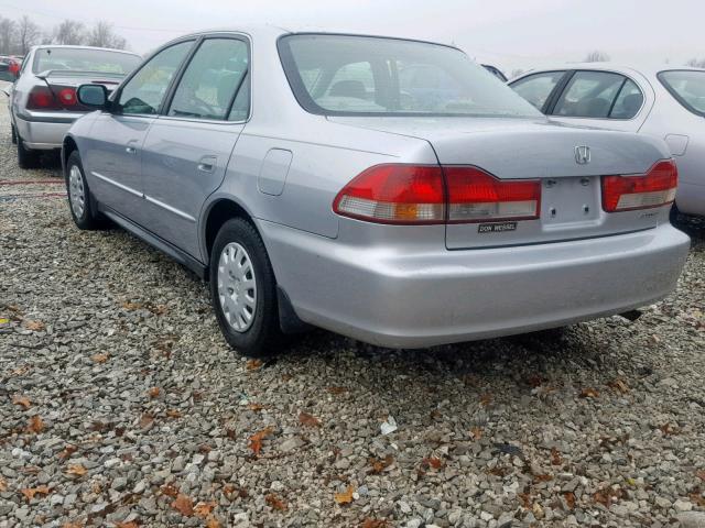 1HGCF86602A110311 - 2002 HONDA ACCORD VAL SILVER photo 3