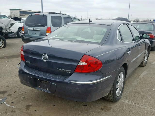 2G4WC582681264923 - 2008 BUICK LACROSSE C GRAY photo 4