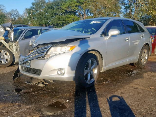 4T3ZK11A29U012867 - 2009 TOYOTA VENZA BASE SILVER photo 2