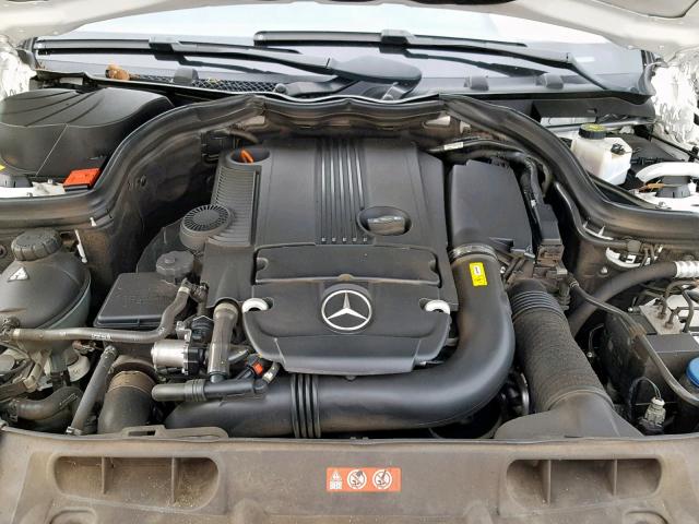 WDDGF4HB2DA844606 - 2013 MERCEDES-BENZ C 250 WHITE photo 7