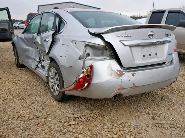 1N4AL3AP8DN438143 - 2013 NISSAN ALTIMA 2.5 银色 照片 3