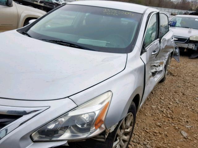 1N4AL3AP8DN438143 - 2013 NISSAN ALTIMA 2.5 银色 照片 9