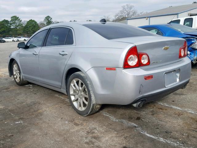 1G1ZG5E70CF236115 - 2012 CHEVROLET MALIBU LTZ ვერცხლისფერი ფოტო 3
