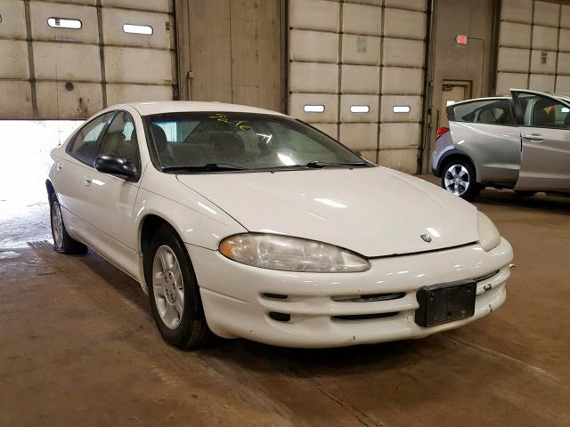 2B3HD46R82H184236 - 2002 DODGE INTREPID S WHITE photo 1