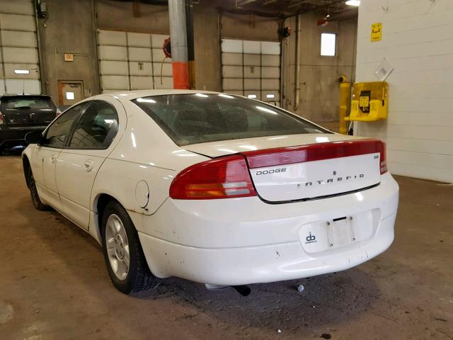 2B3HD46R82H184236 - 2002 DODGE INTREPID S 白色 照片 3