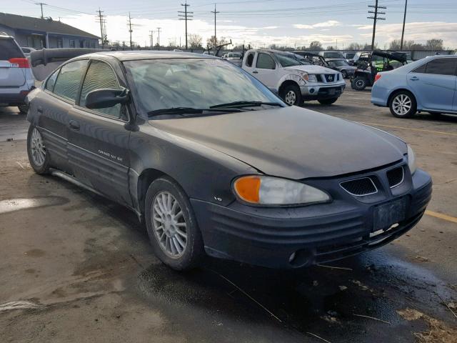 1G2NG52E4YM846213 - 2000 PONTIAC GRAND AM S შავი ფოტო 1