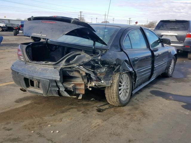 1G2NG52E4YM846213 - 2000 PONTIAC GRAND AM S შავი ფოტო 4