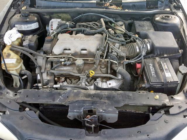 1G2NG52E4YM846213 - 2000 PONTIAC GRAND AM S შავი ფოტო 7