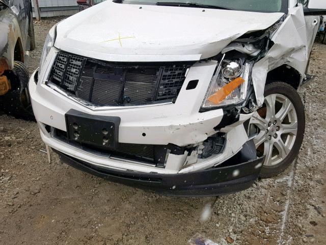 3GYFNGE33ES519125 - 2014 CADILLAC SRX PREMIU WHITE photo 9