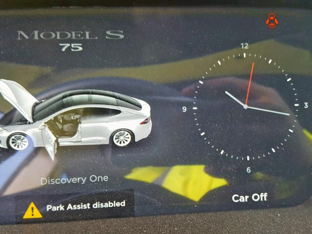 5YJSA1E11HF210780 - 2017 TESLA MODEL S SILVER photo 8