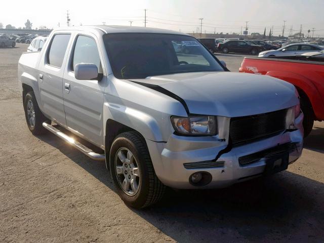 2HJYK16557H532528 - 2007 HONDA RIDGELINE SILVER photo 1