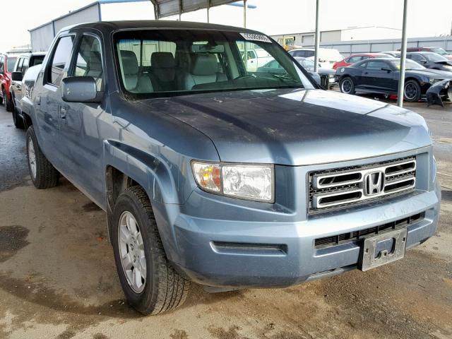 2HJYK16586H550200 - 2006 HONDA RIDGELINE BLUE photo 1