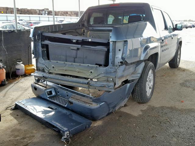 2HJYK16586H550200 - 2006 HONDA RIDGELINE BLUE photo 4