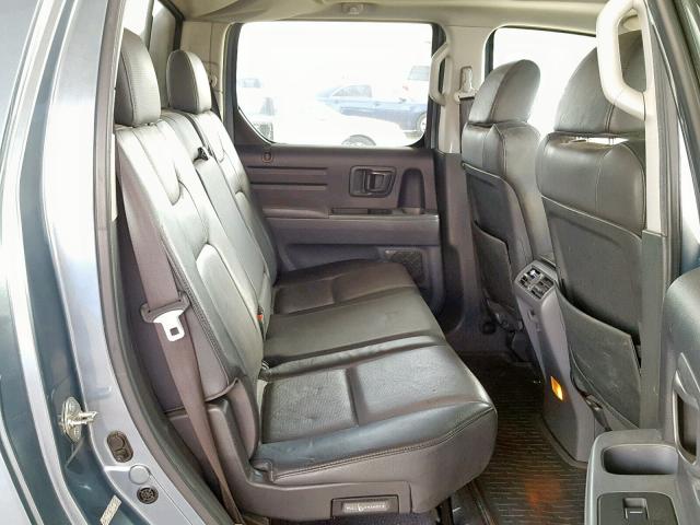 2HJYK16586H550200 - 2006 HONDA RIDGELINE BLUE photo 6