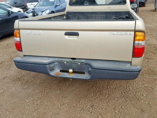 5TENL42N63Z198391 - 2003 TOYOTA TACOMA GOLD photo 6