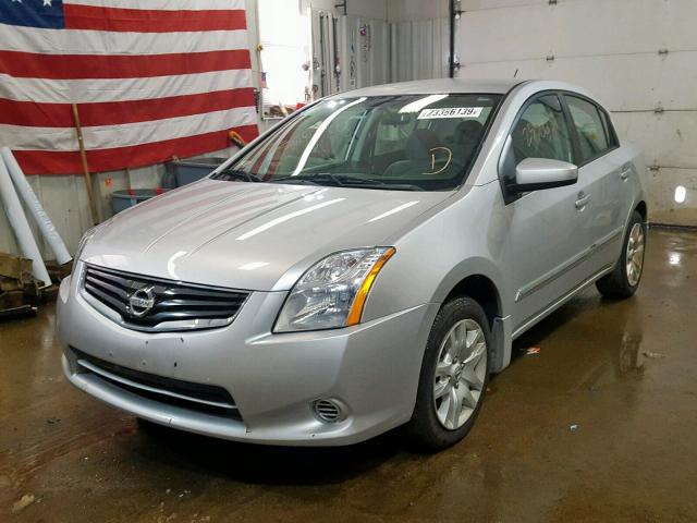 3N1AB6AP5AL708023 - 2010 NISSAN SENTRA 2.0 SILVER photo 2