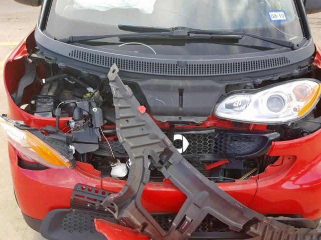 WMEEJ3BA7EK777492 - 2014 SMART FORTWO PUR RED photo 7