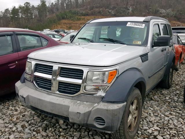 1D8GU28K48W114971 - 2008 DODGE NITRO SXT SILVER photo 2