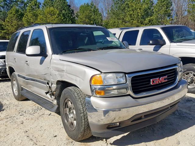 1GKEC13T85R251686 - 2005 GMC YUKON SILVER photo 9