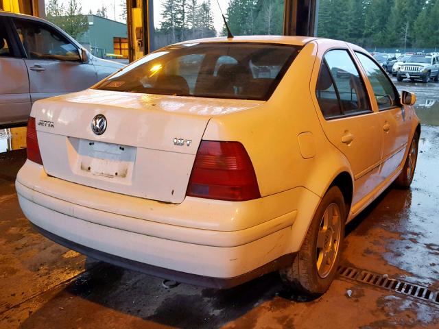 3VWSE69M12M014165 - 2002 VOLKSWAGEN JETTA GLS WHITE photo 4