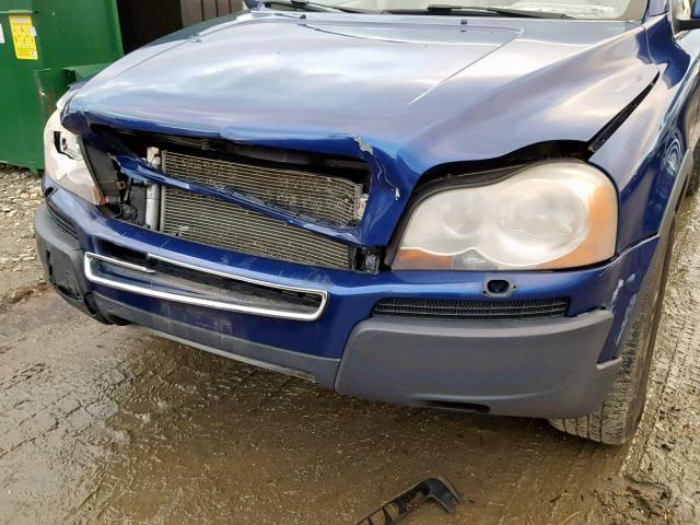 YV4CZ852861284280 - 2006 VOLVO XC90 V8 BLUE photo 9