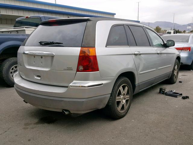 2A8GF68X07R214691 - 2007 CHRYSLER PACIFICA T SILVER photo 4