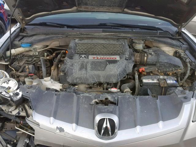 5J8TB18289A802114 - 2009 ACURA RDX SILVER photo 7