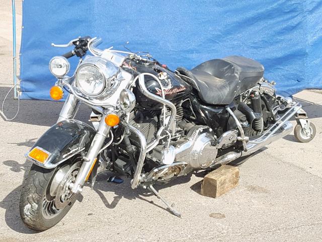 1HD1FB414AB600297 - 2010 HARLEY-DAVIDSON FLHR BLACK photo 2