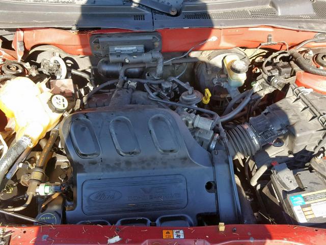 1FMYU93184KA24469 - 2004 FORD ESCAPE XLT RED photo 7