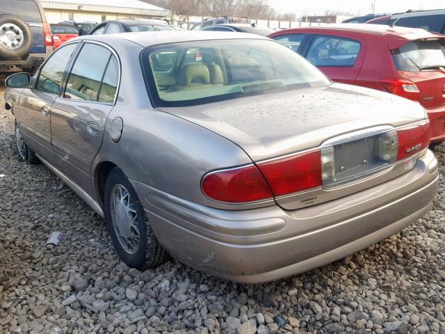 1G4HP52KX4U149830 - 2004 BUICK LESABRE CU BEIGE photo 3