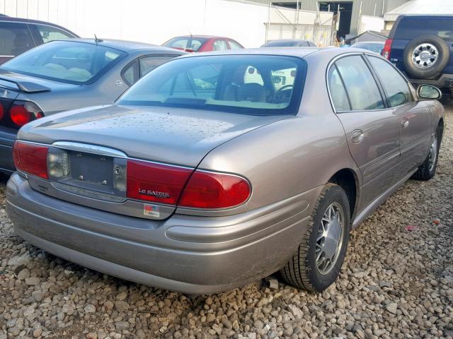 1G4HP52KX4U149830 - 2004 BUICK LESABRE CU BEIGE photo 4