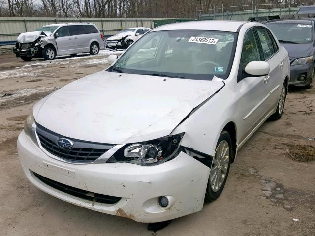 JF1GE61628H523822 - 2008 SUBARU IMPREZA 2. WHITE photo 2