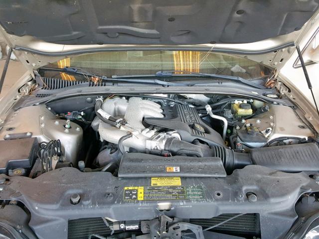 1LNHM86S15Y635618 - 2005 LINCOLN LS GOLD photo 7